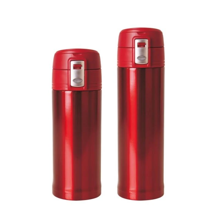 Stainless Steel Vacuum Flask With Button