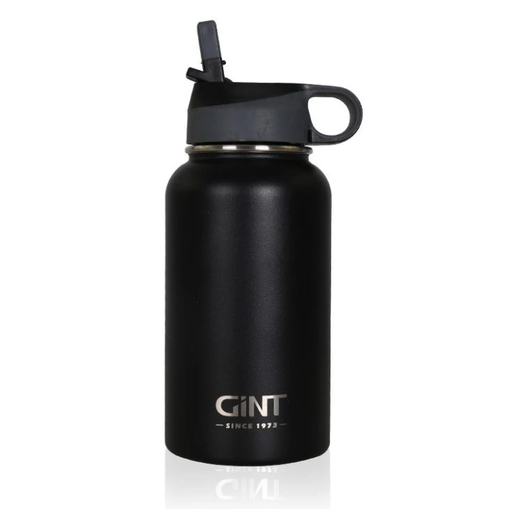 Black Insulated Vacuum Bottle