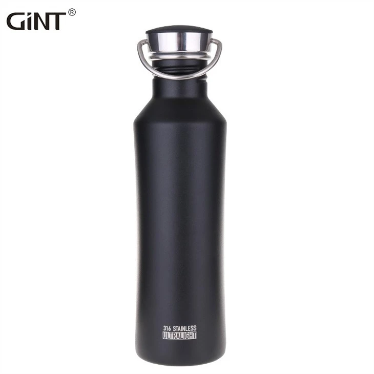 Large Vacuum Insulation Stainless Steel Water Thermal Bottle With Loop Handle